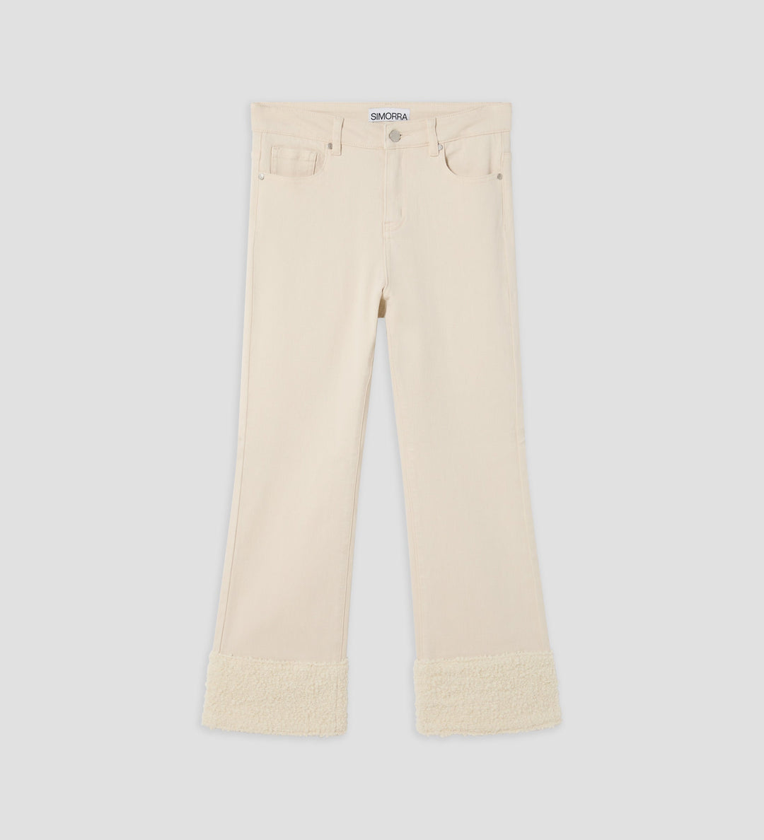 Pantalón bajo decorativo
