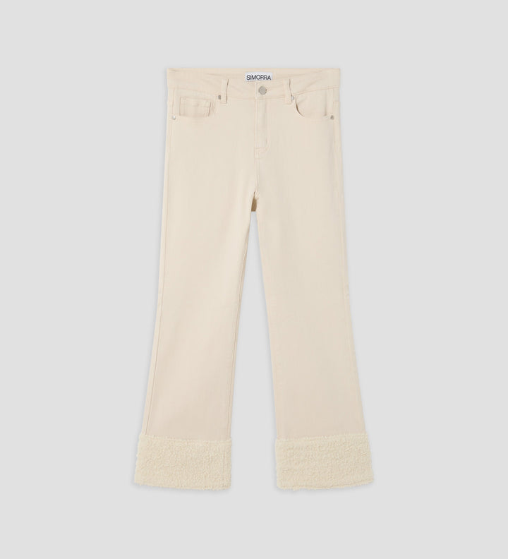 Pantalón bajo decorativo